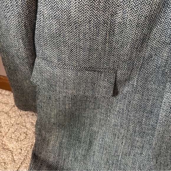 Towncraft Gray Herringbone Silk Sport Coat Blazer - Picture 3 of 15